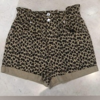 Short animal print